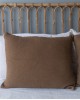 Funda cojín gofre nuez 50x60