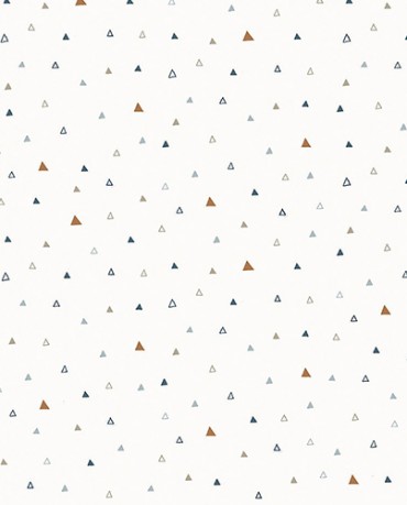 Papel Pintado triangle azul