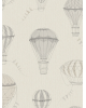 Papel Pintado globo azul