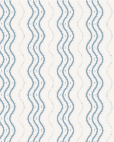 Papel Pintado ondas azul