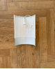 Aplique semi circular de lino