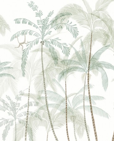 Mural palmeras