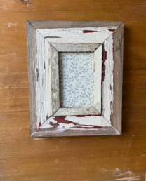 Marco África S rectangular verde turquesa