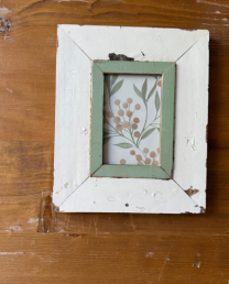 Marco África S rectangular azul