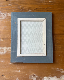 Marco África L rectangular gris